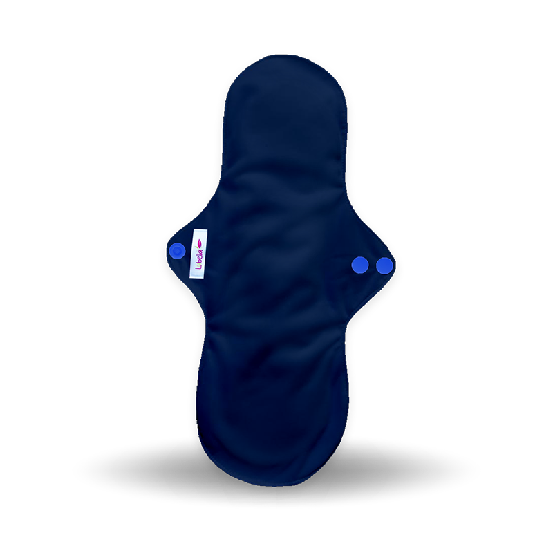 Toalla sanitaria nocturna/postparto ecológica estampada Lubella