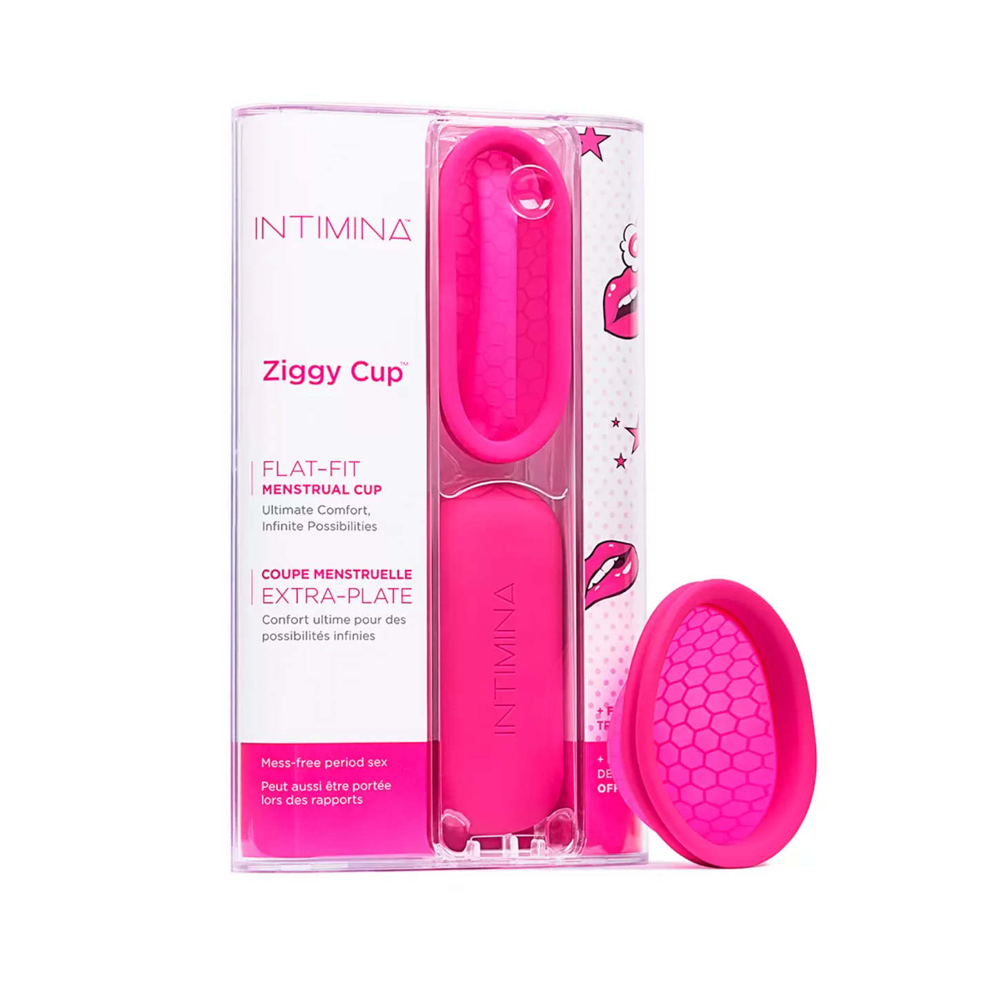 Copa menstrual Intimina en forma de disco unitalla