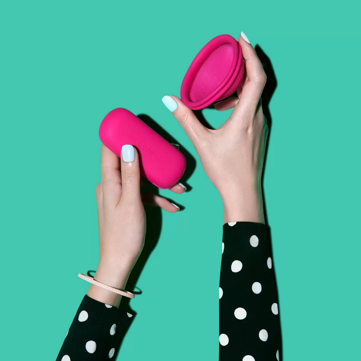 Copa menstrual Intimina en forma de disco unitalla