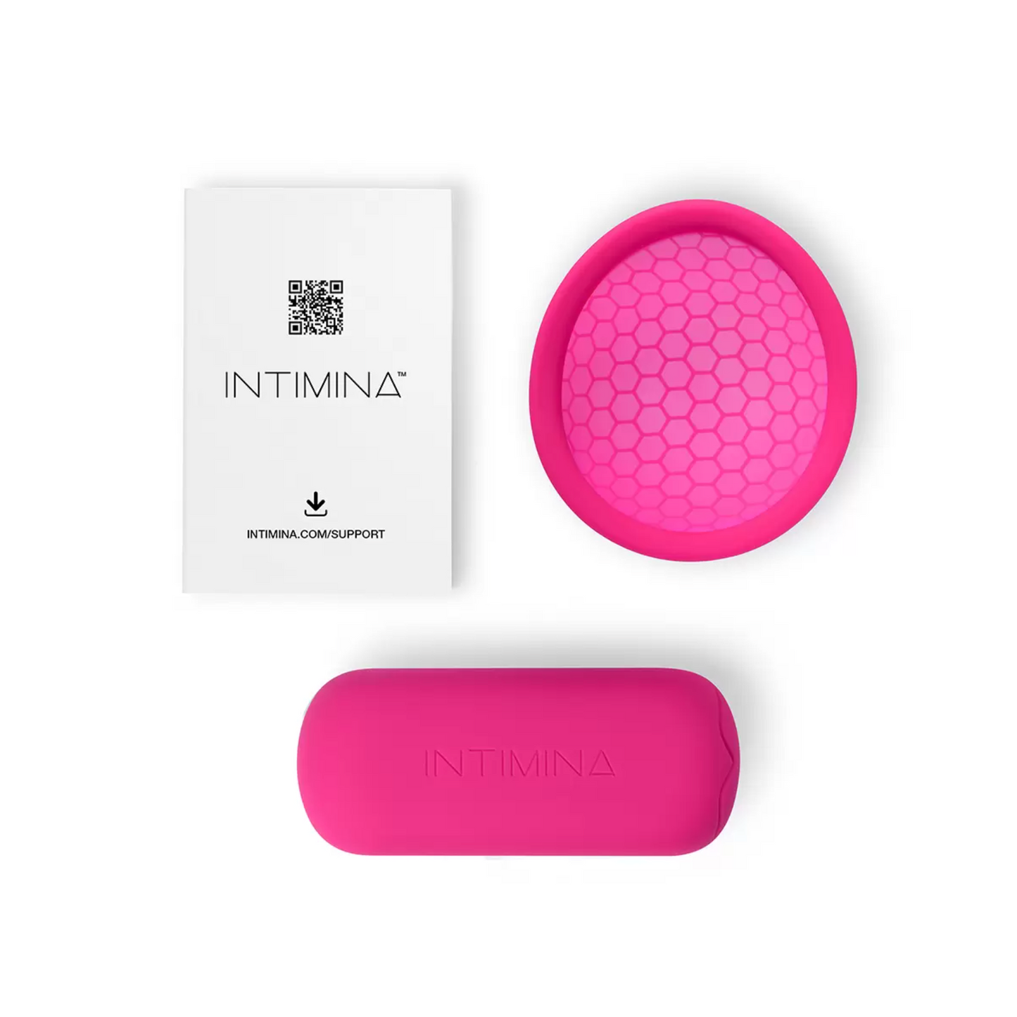 Copa menstrual Intimina en forma de disco unitalla