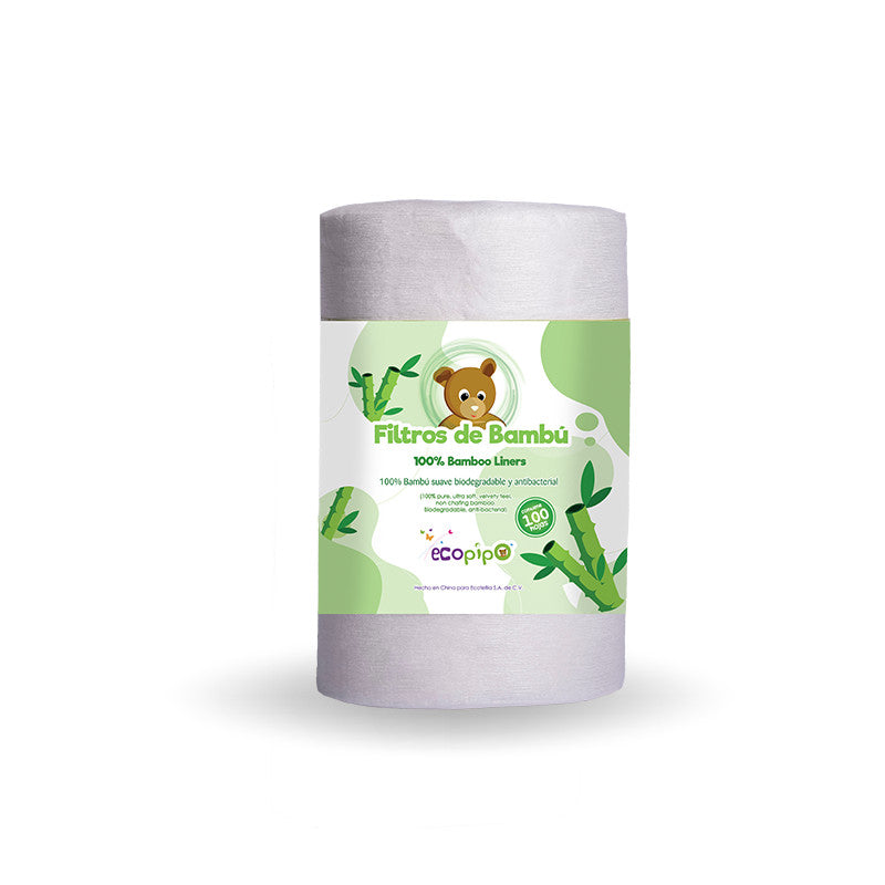 Filtros de papel bambú Ecopipo