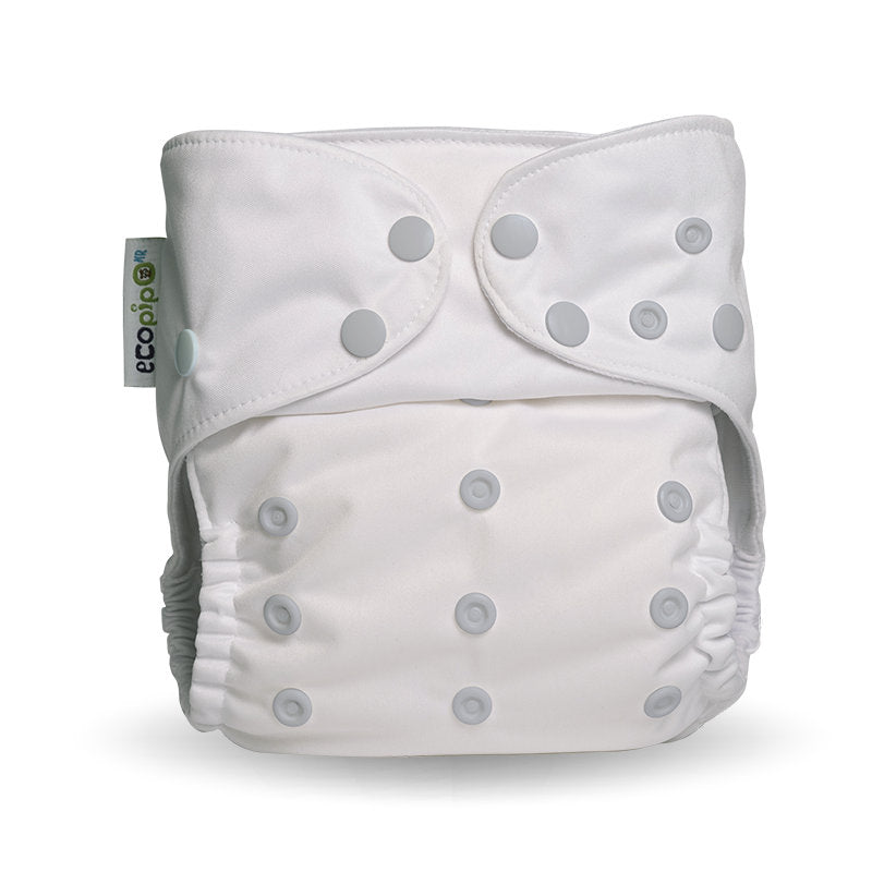 Pañal de tela premium Ecopipo unitalla liso con broches G4
