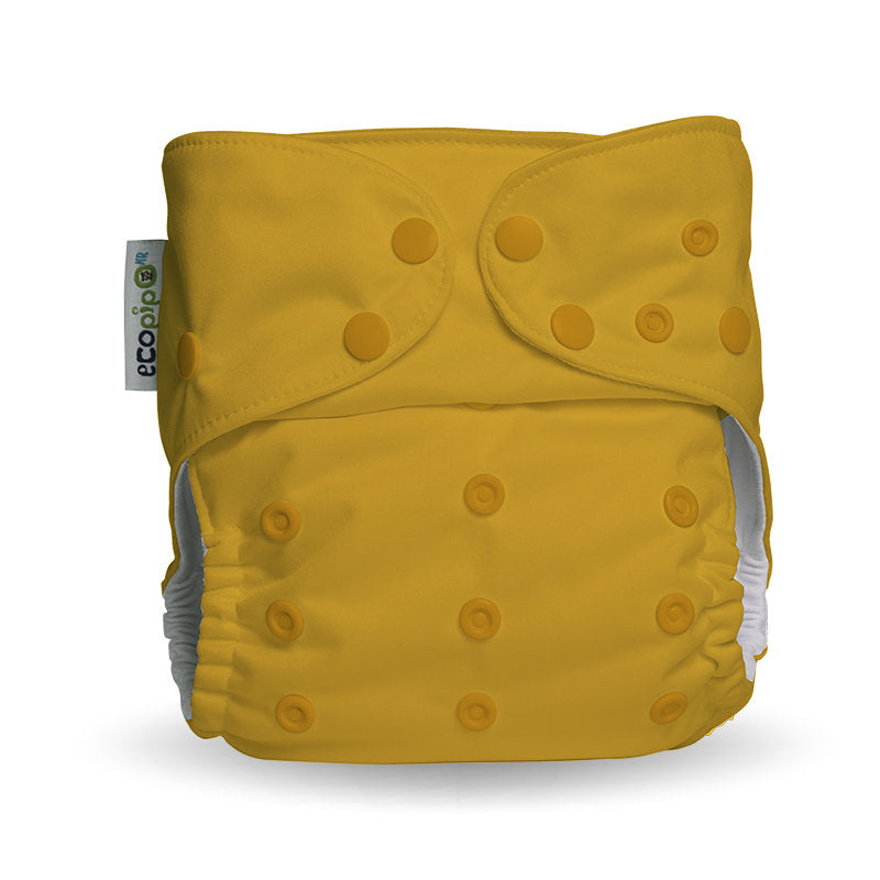 Pañal de tela premium Ecopipo unitalla liso con broches G4