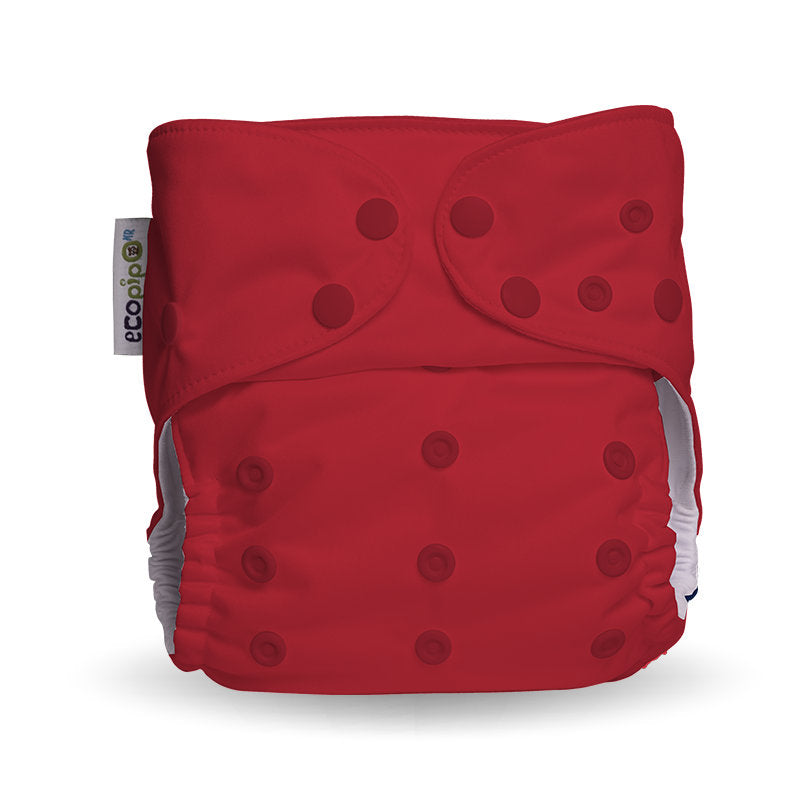 Pañal de tela premium Ecopipo unitalla liso con broches G4