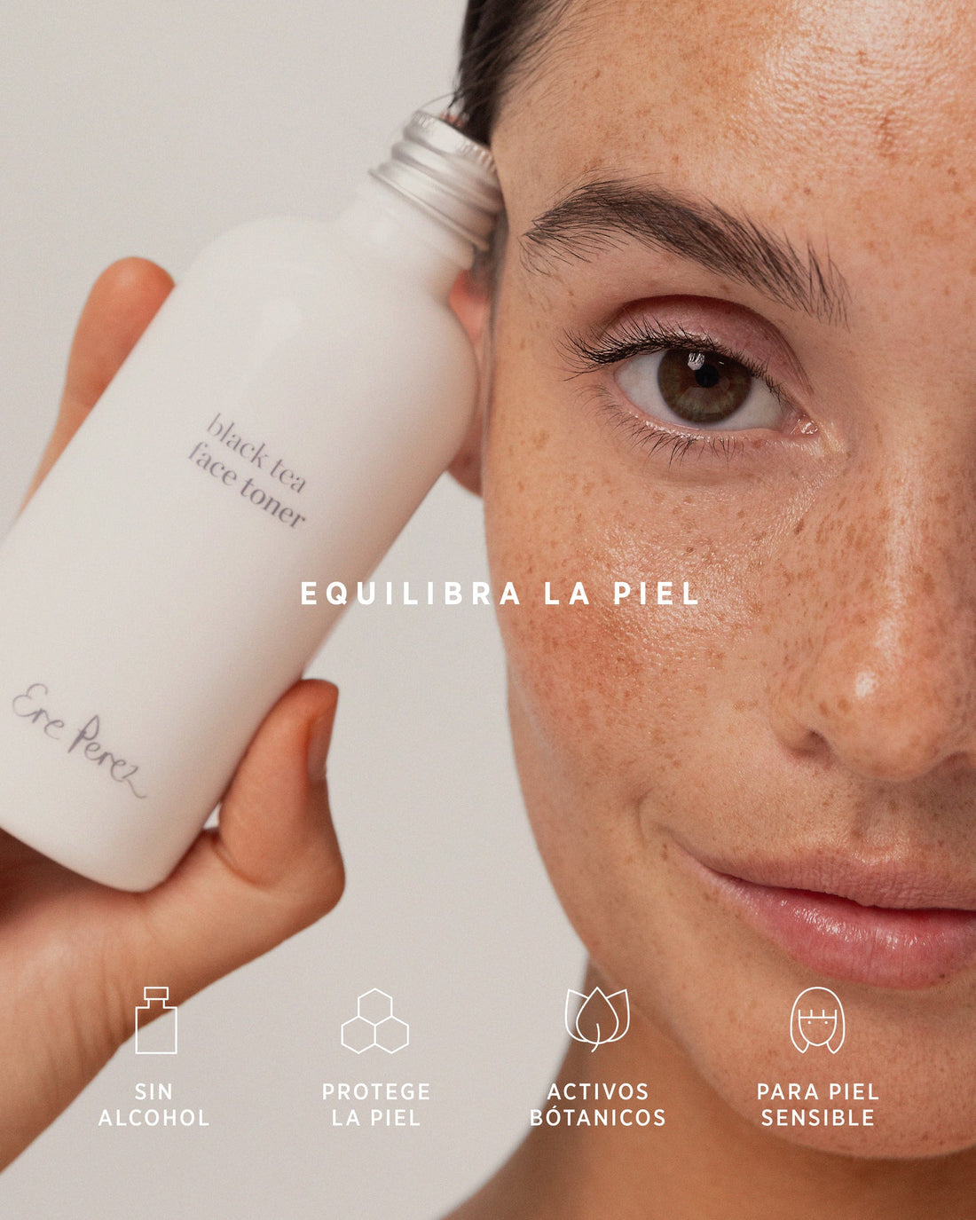 Tónico facial de té negro Ere Perez