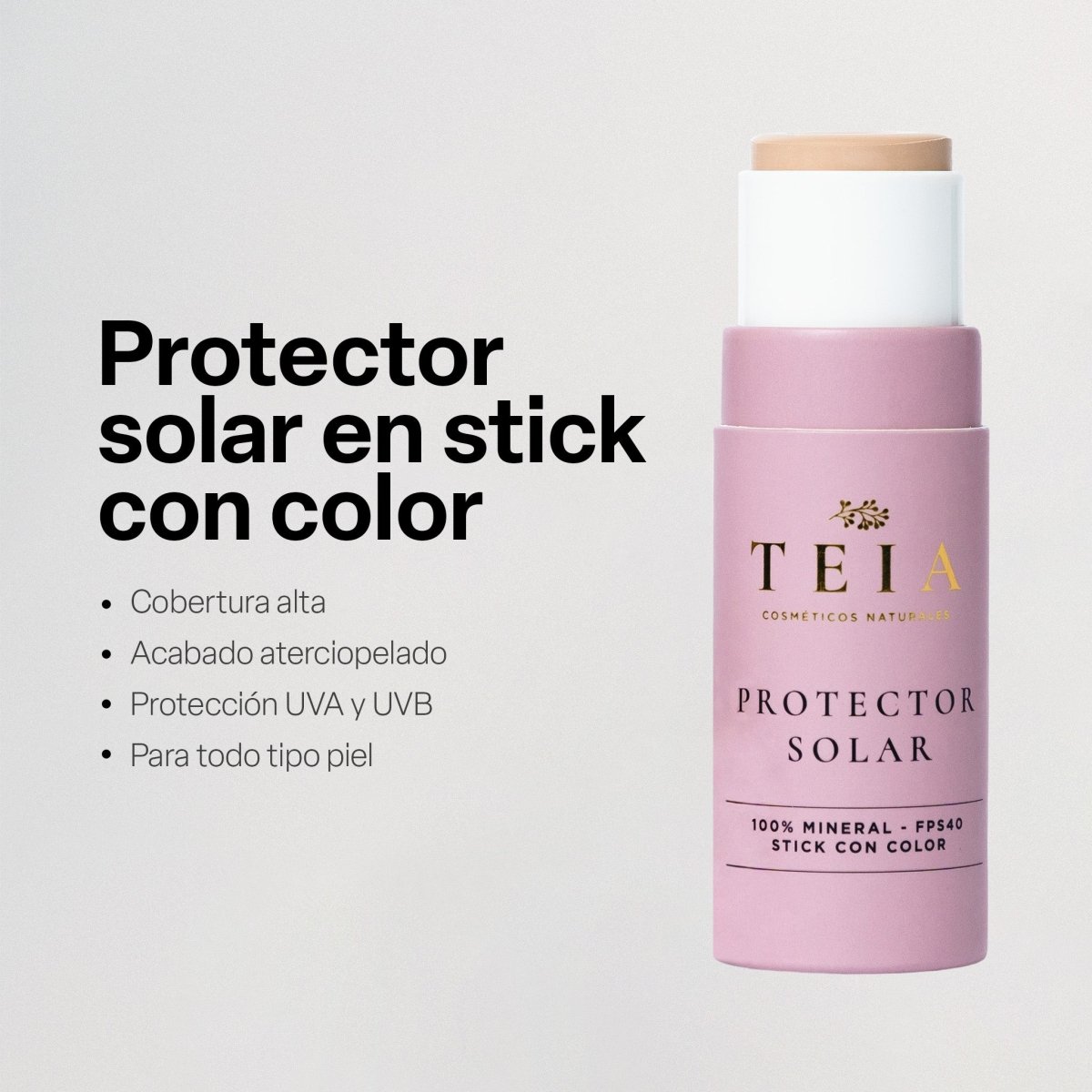 Protector Solar en Barra FPS40 TEIA