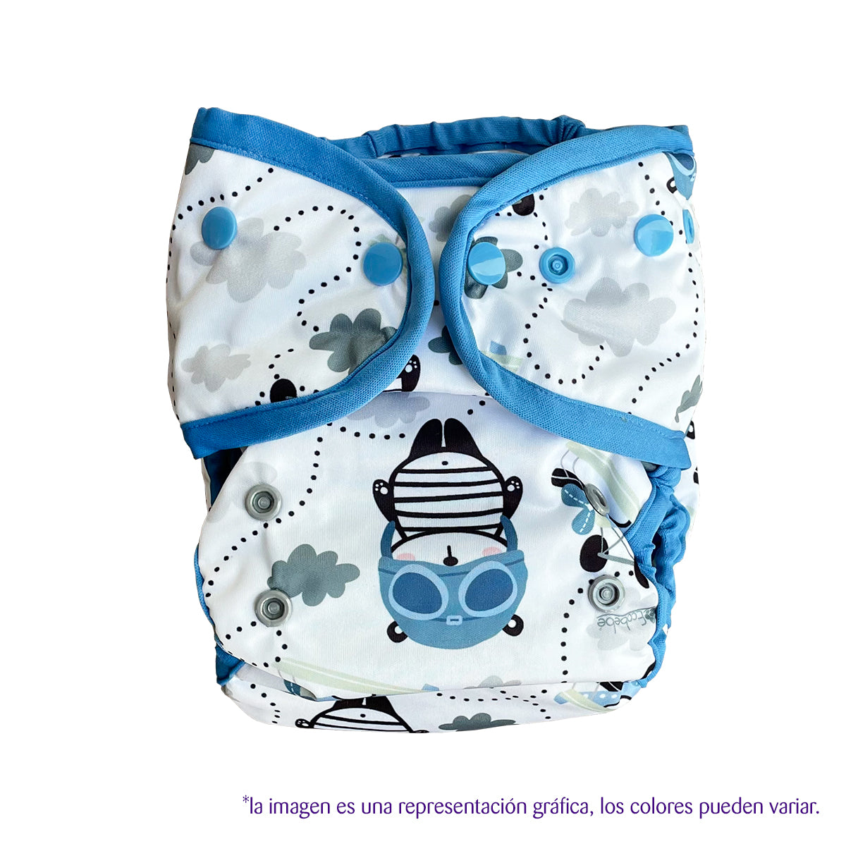 Pañal de tela Ecobebé T2 estampado