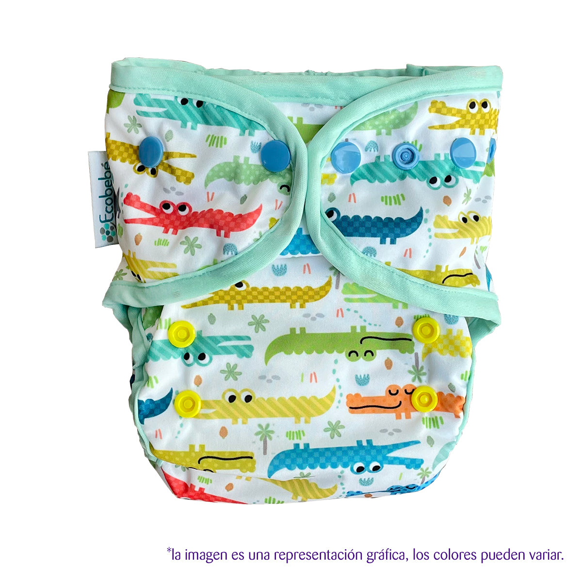 Pañal de tela Ecobebé T2 estampado