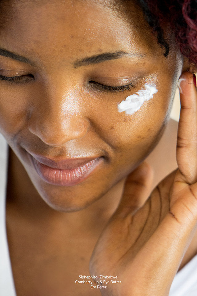 Crema con arándano para labios y ojos Ere Perez