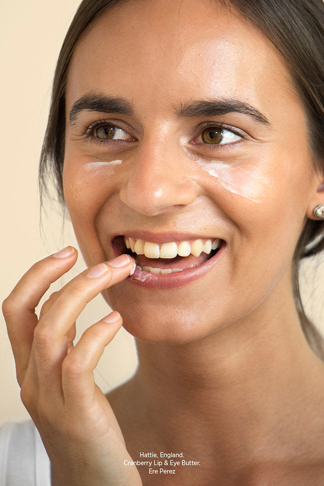 Crema con arándano para labios y ojos Ere Perez