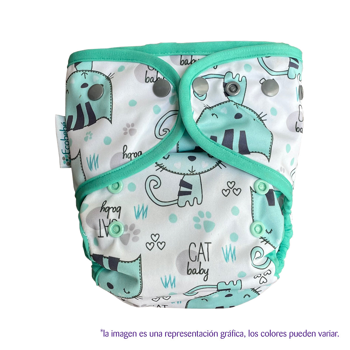 Pañal de tela Ecobebé T2 estampado