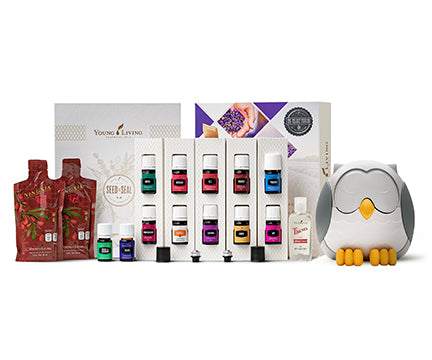 Kit de Inicio premium 12 aceites esenciales con difusor Young Living