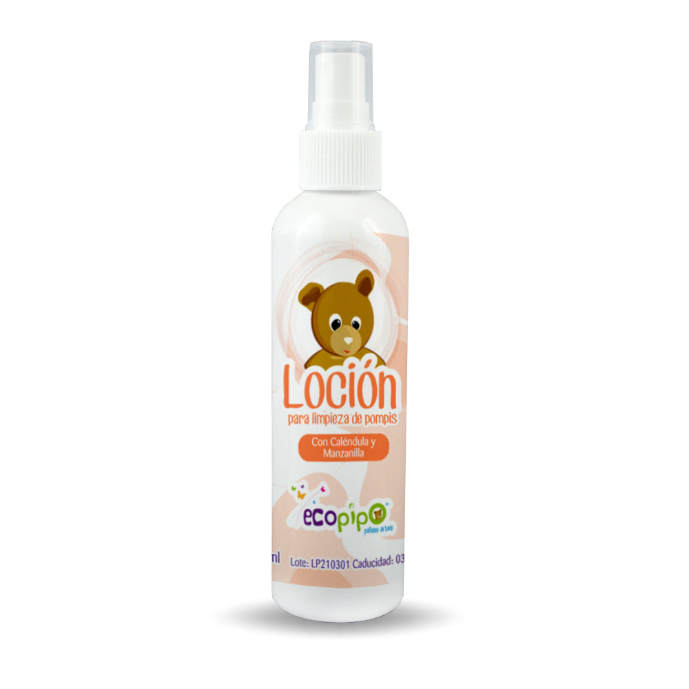 Loción para limpieza de pompis Ecopipo