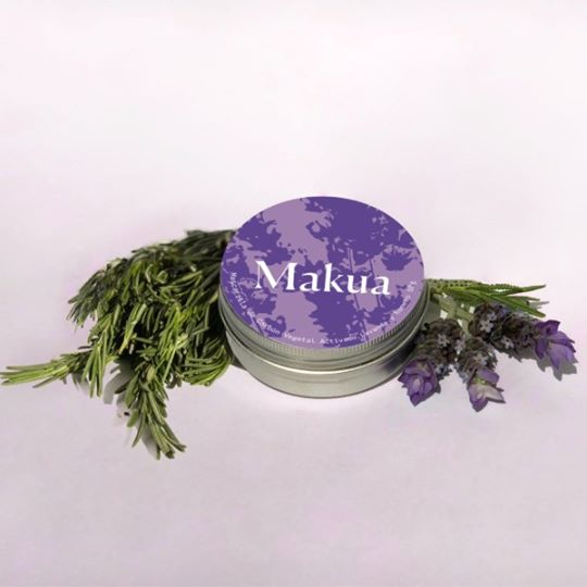 Mascarilla facial Makua de carbón vegetal activado