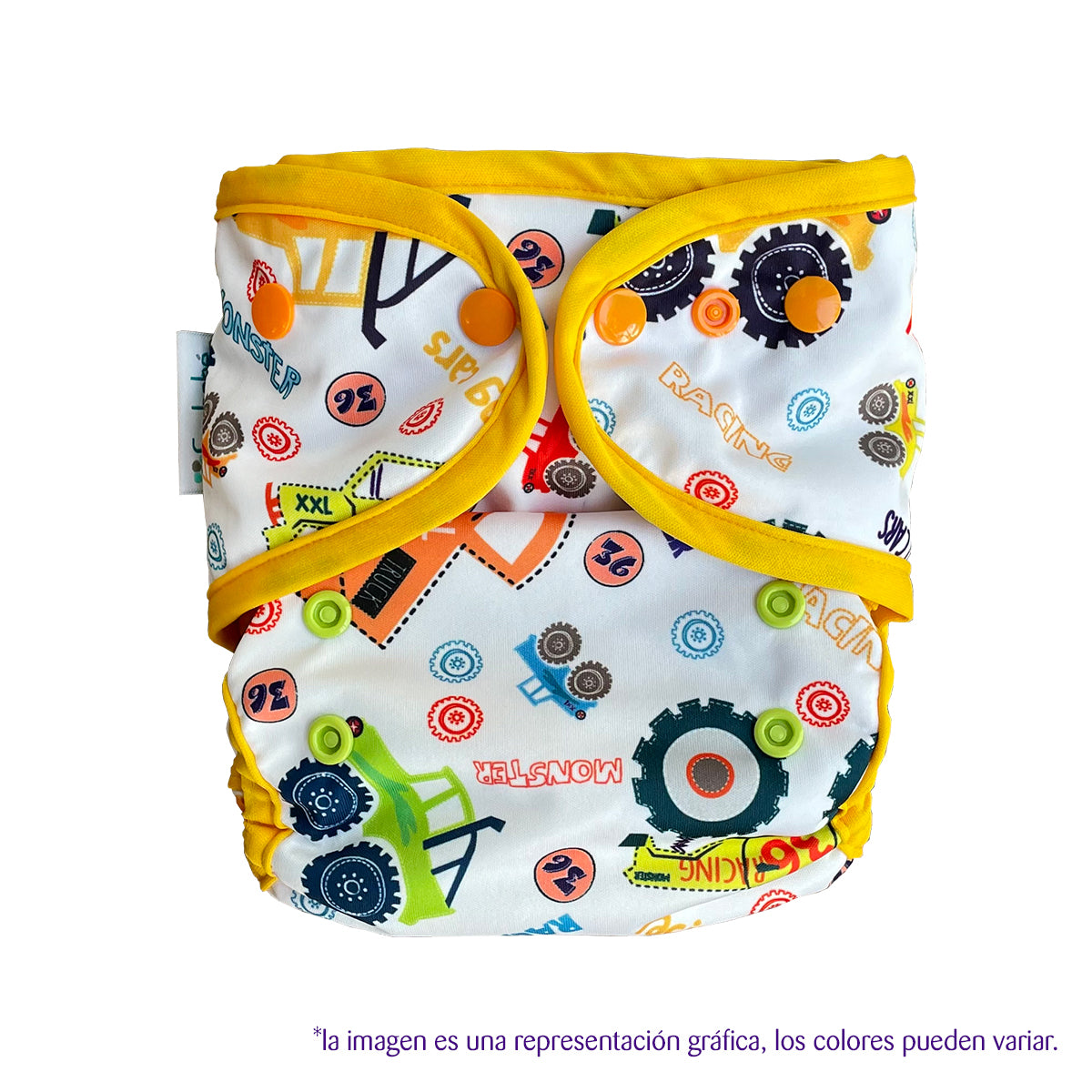 Pañal de tela Ecobebé T2 estampado
