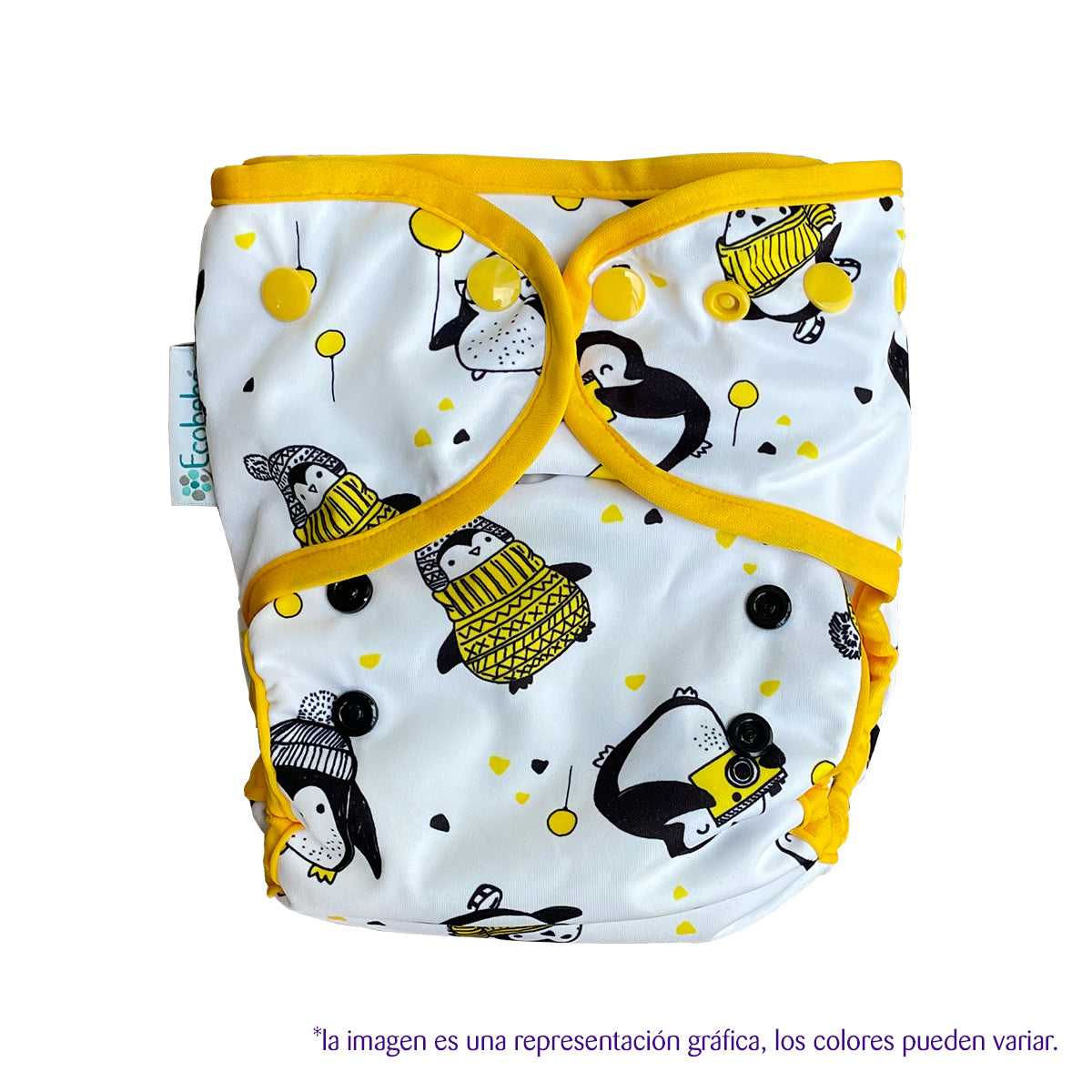 Pañal de tela Ecobebé T2 estampado