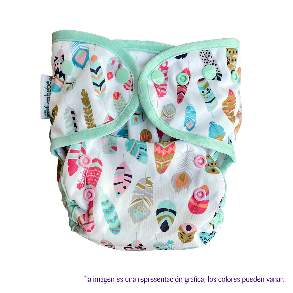 Pañal de tela Ecobebé T2 estampado