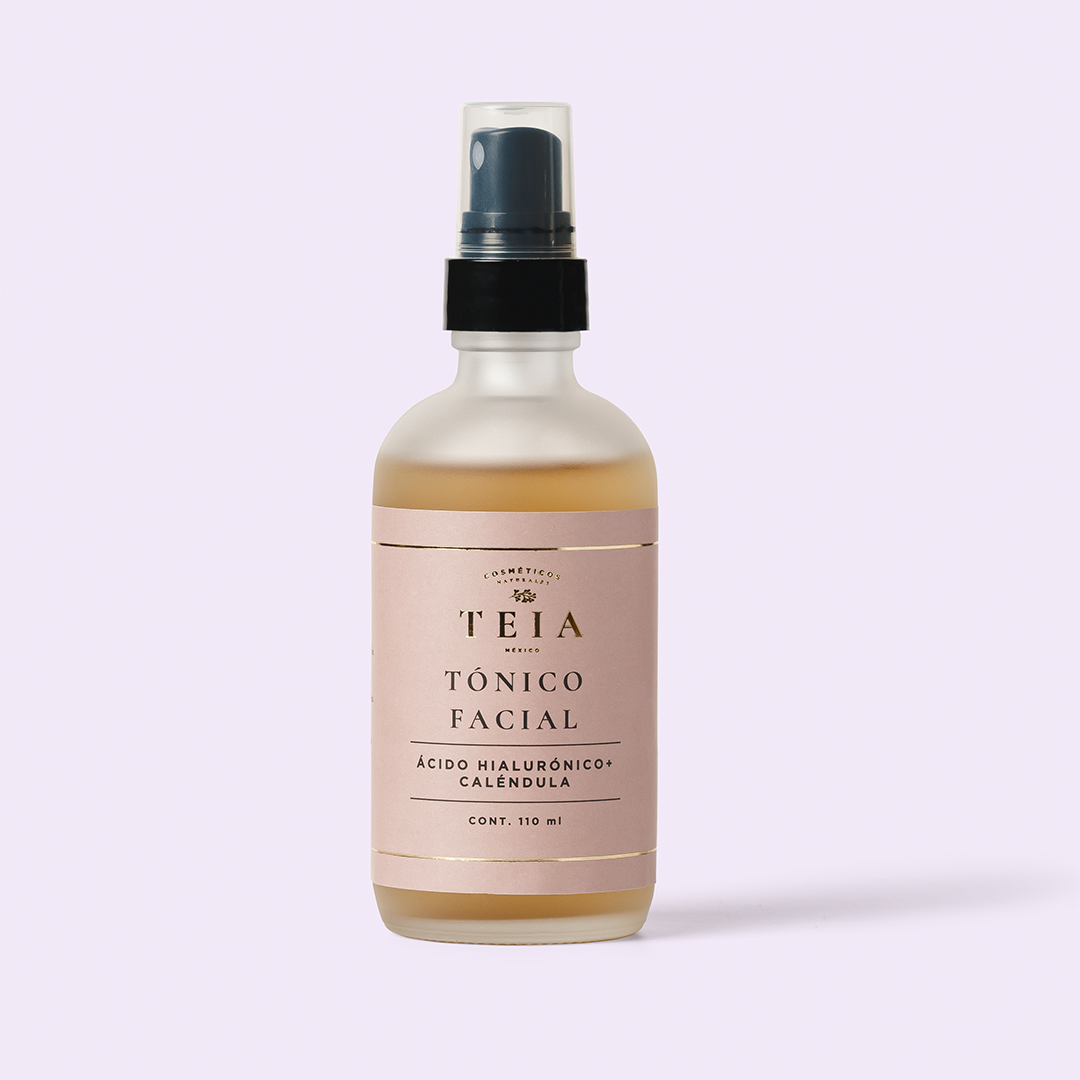 Tónico facial con ácido hialurónico