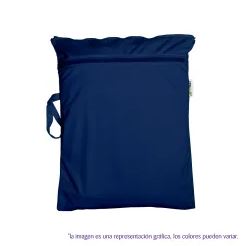 Bolsa impermeable para pañales lisa chica ecopipo