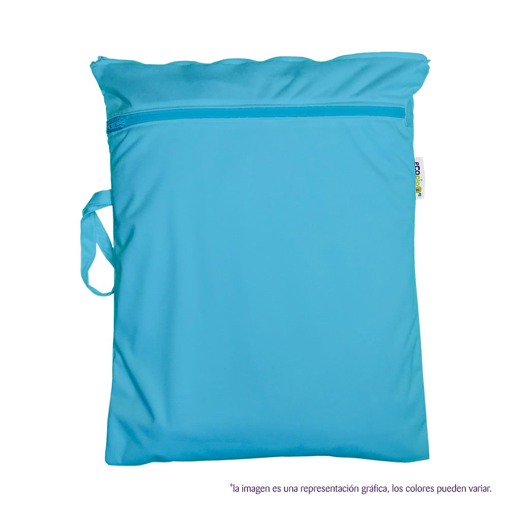 Bolsa impermeable para pañales lisa chica ecopipo