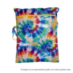 Bolsa impermeable chica estampada para pañales Ecopipo