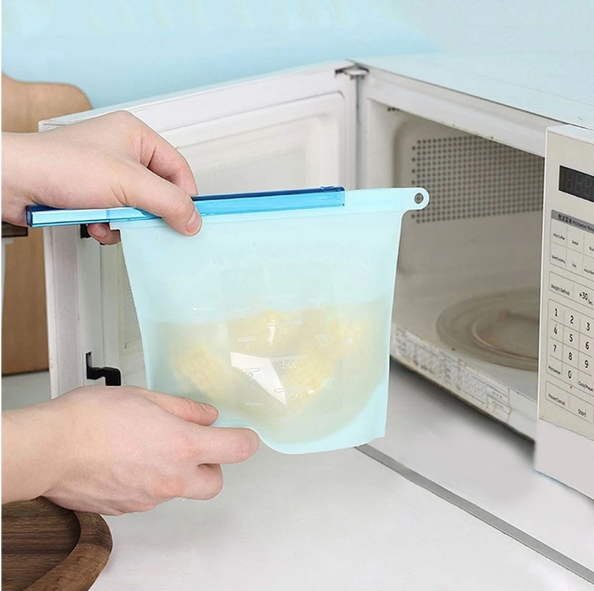 Bolsa de silicona tipo Ziplock