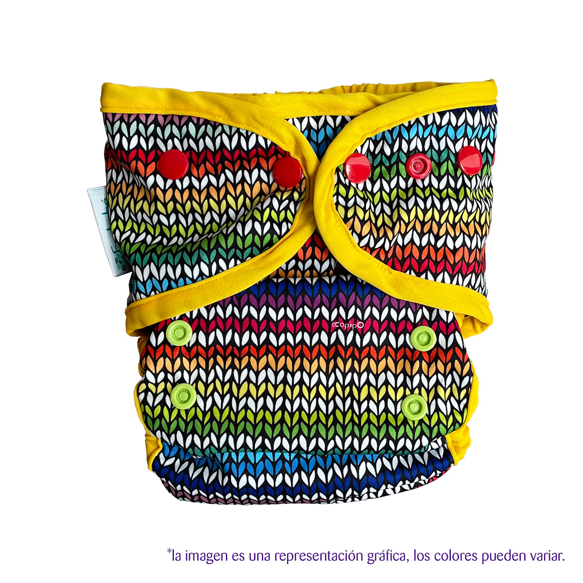 Pañal de tela Ecobebé T2 estampado