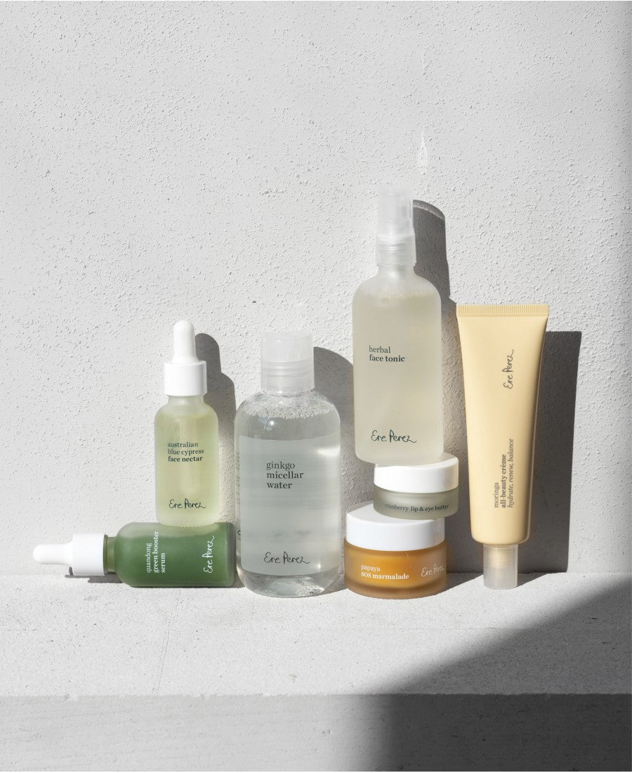 Complete skincare kit Ere Perez 7 productos