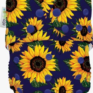 Pañal de tela unitalla estampado Ecopipo broches G4