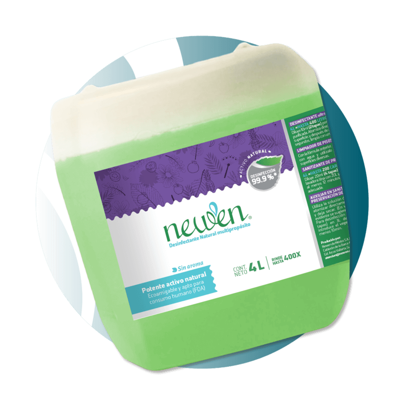 Desinfectante ultra concentrado Newen 4L