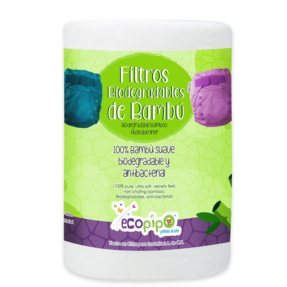 Filtros de papel bambú Ecopipo