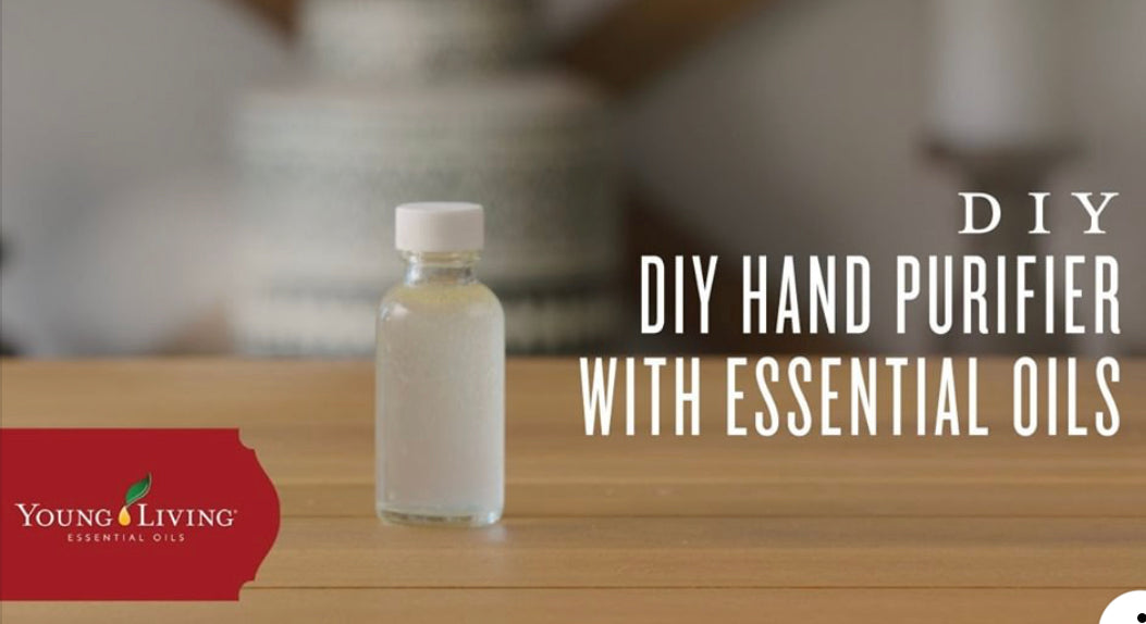 Haz tu purificador de manos con aceites esenciales