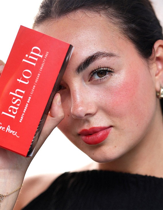 Kit ere perez set lash to lip tinte de betabel joy + máscara de aguacate black