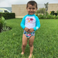 Playera natación Ecopipo - estrellas
