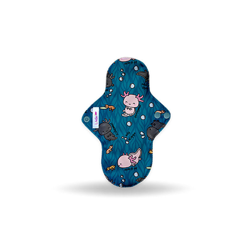 Toalla sanitaria regular ecológica estampada Lubella