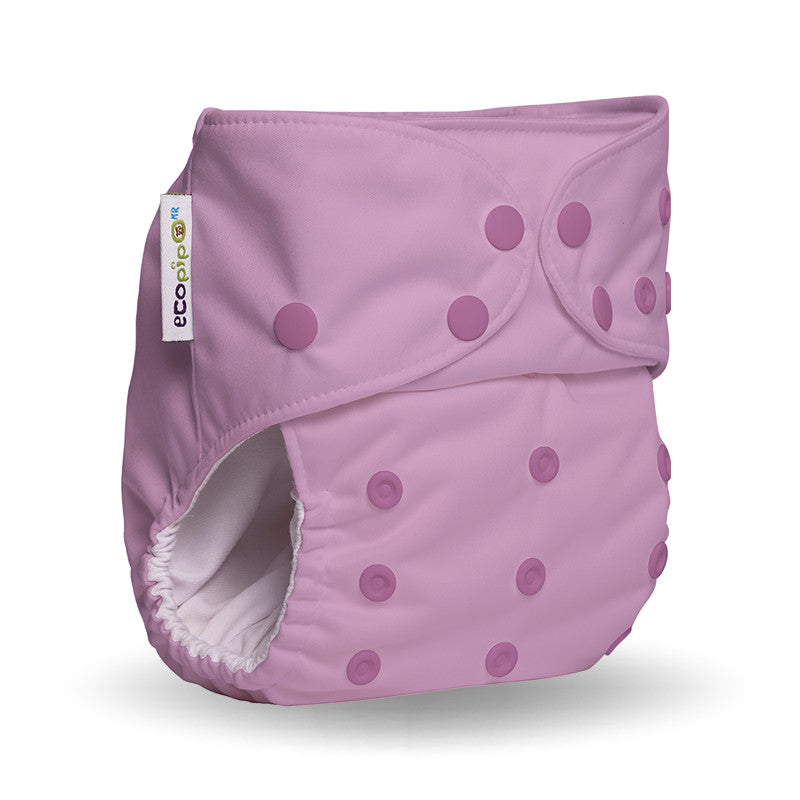 Pañal de tela premium Ecopipo unitalla liso con broches G4