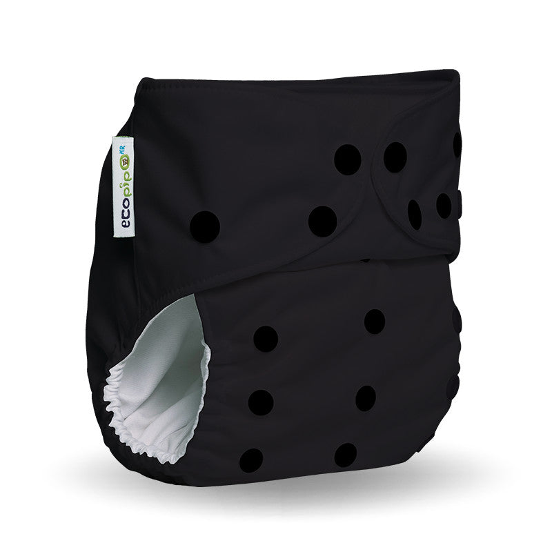 Pañal de tela premium Ecopipo unitalla liso con broches G4