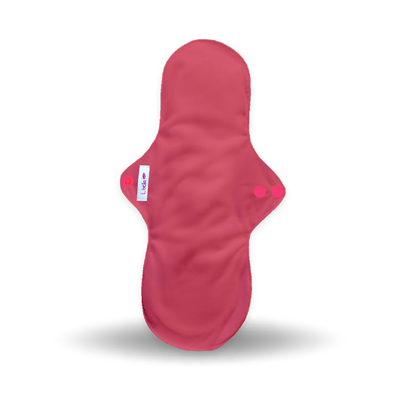 Toalla sanitaria nocturna/postparto ecológica estampada Lubella