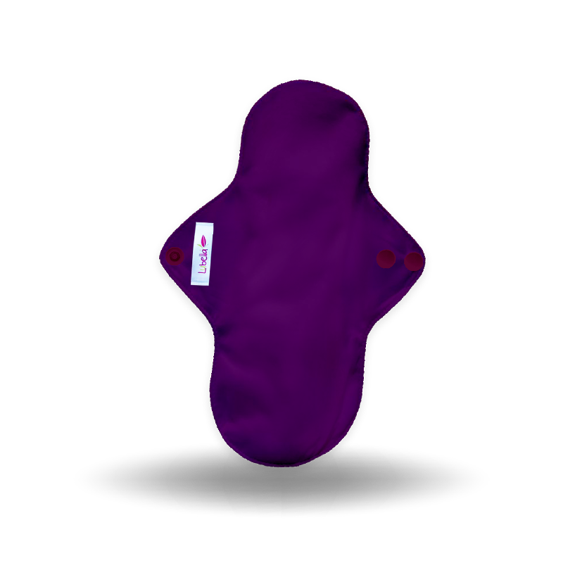 Toalla sanitaria regular ecológica estampada Lubella