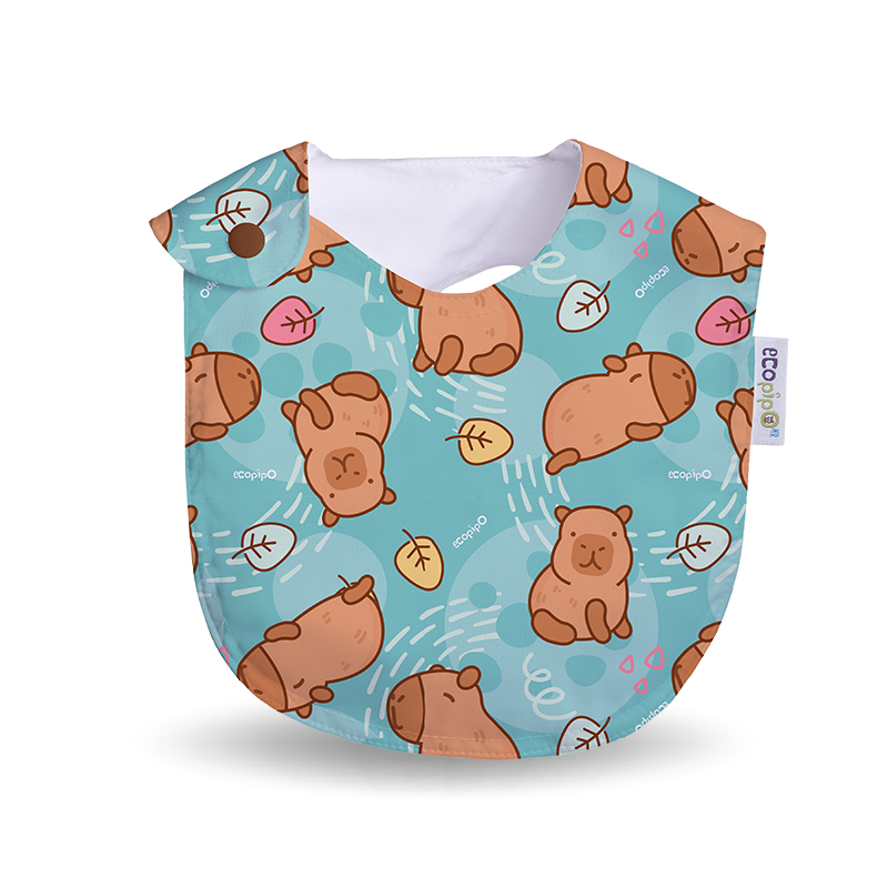 Babero estampado Ecopipo
