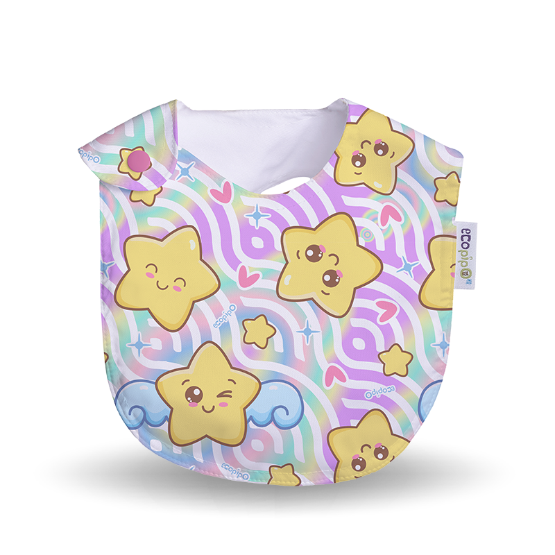 Babero estampado Ecopipo