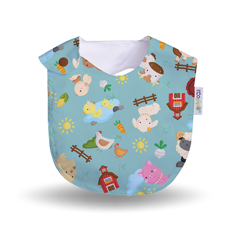 Babero estampado Ecopipo