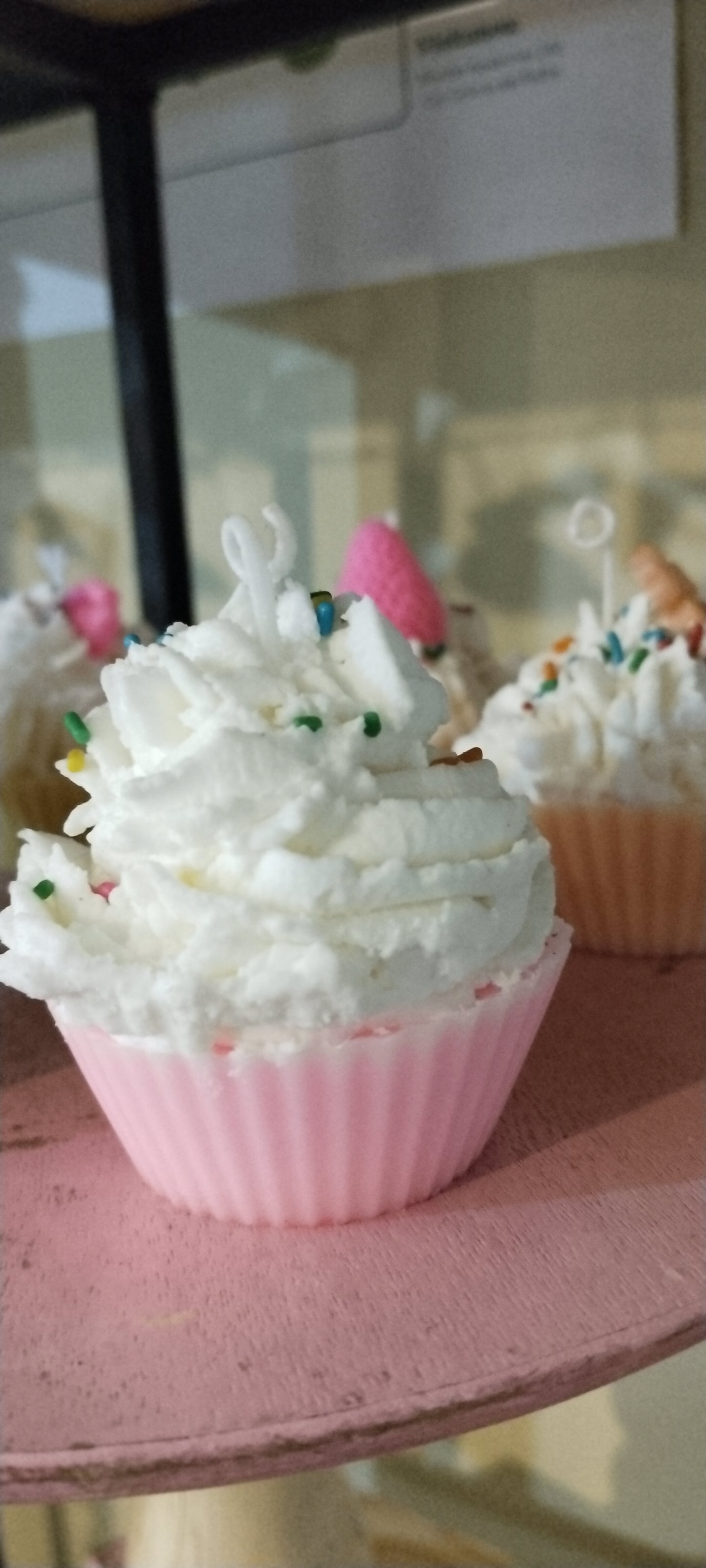 Vela cupcake sin caja 🧁